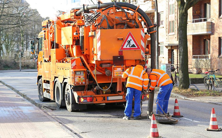 camion vidange Saint-Pathus