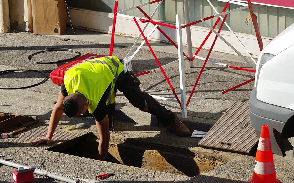 travaux assainissement Deuil-la-Barre