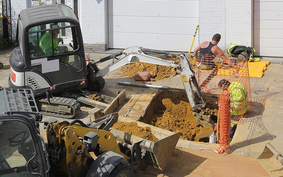 travaux assainissement Deuil-la-Barre