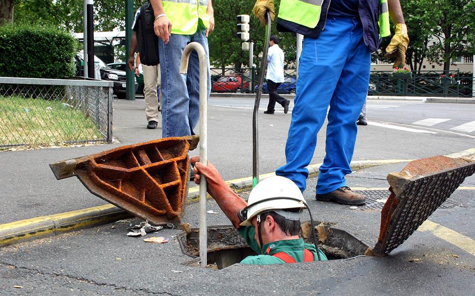 travaux assainissement Deuil-la-Barre